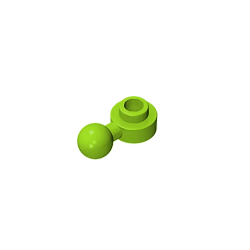 Gobricks GDS-1500 Hinged Plate 1x1 with Ball Head | Compatible Building Brick lifestyle view