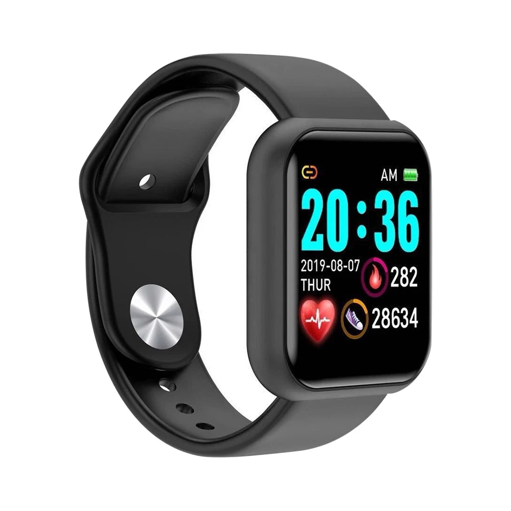 Bluetooth Smart Watches For Women Men Networked Phone Control Music Smartwatch Fitnes alternate view