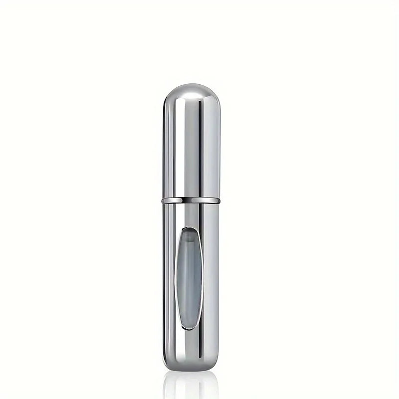 Round-Head Perfume Refill Bottle 5ml, Bottom-Fillable, Mini Press Spray, Travel Portab close-up view