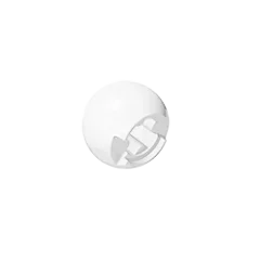 Gobricks GDS-1056 Technical Ball Joint with Through Axle Hole | Compatible Building additional angle