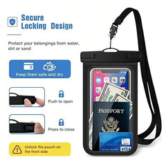 Unuversal Waterproof Phone Case IPX8 Water Proof Bag Underwater Phone Protector Pouch fo detail view