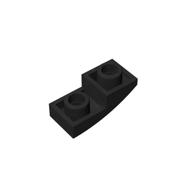 Gobricks GDS-795 Slope, Curved 2 x 1 Inverted | Compatible Building Block for DIY P additional angle