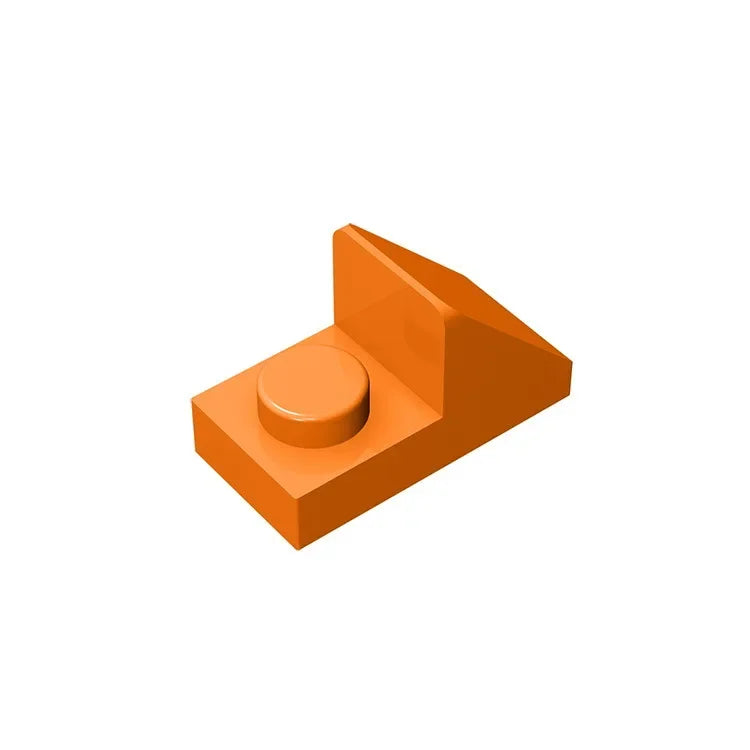 Gobricks GDS-832 Slope 45 2x1 with 2/3 Cutout | Compatible Building Block for DIY additional angle