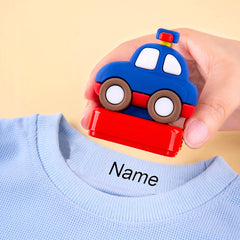 Custom Creative Cartoon Name Stamps | Personalized Seals for School Uniforms and Sign alternate view