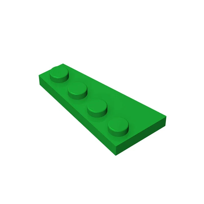 Gobricks GDS-549 Wedge Plate 4 x 2 Right | Building Block for Compatible DIY Sets detail view