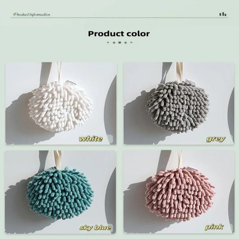 Tapestry-style wet wipes, kitchen and bathroom towel balls with hanging rings, quic additional angle