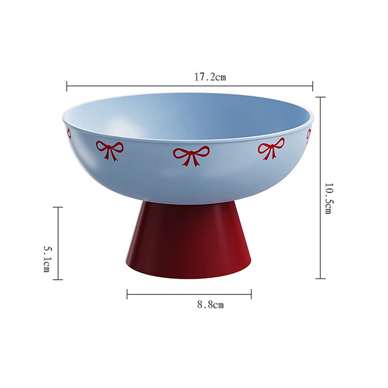 High-End Fruit Drain Tray | Decorative Dried Fruit Plate for Living Room close-up view