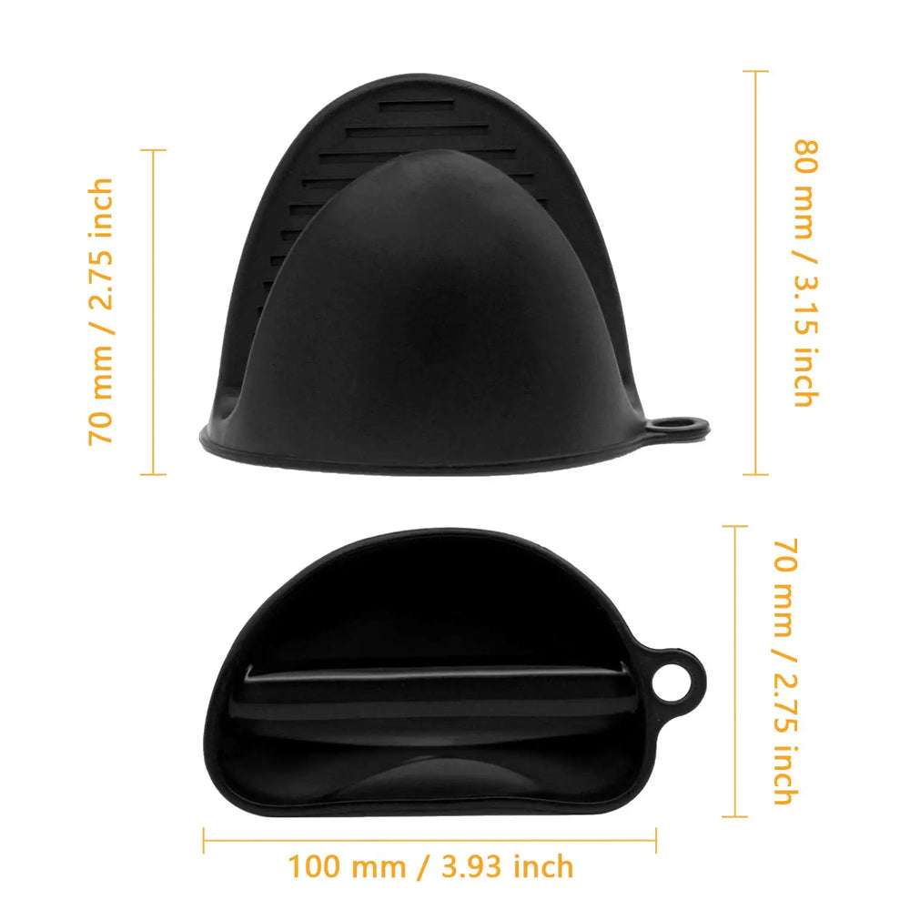 Silicone Heat Resistant Pinch Mitts | Anti Scalding Non Slip Oven Gloves for Cooking lifestyle view