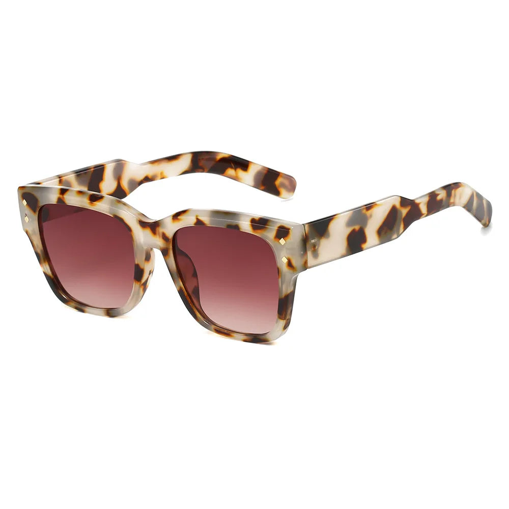 Classic Square Sunglasses UV400 | Unisex Fashion Shades alternate view