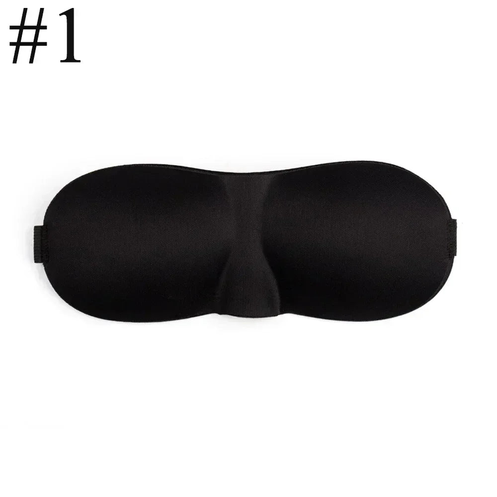 3D Sleep Mask for Men and Women | Light Blocking Eye Mask for Comfort close-up view