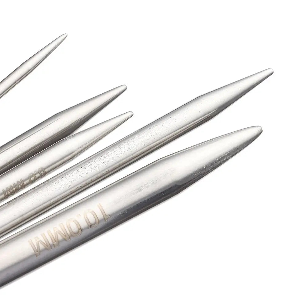 40/100cm Circular Knitting Needles Metal Needles Stainless Steel Crochet Hook DIY Cra lifestyle view