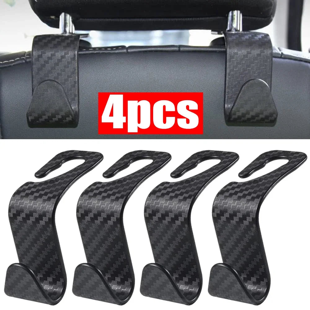 Car Seat Headrest Hook Organizer for Handbags Purses and Coats