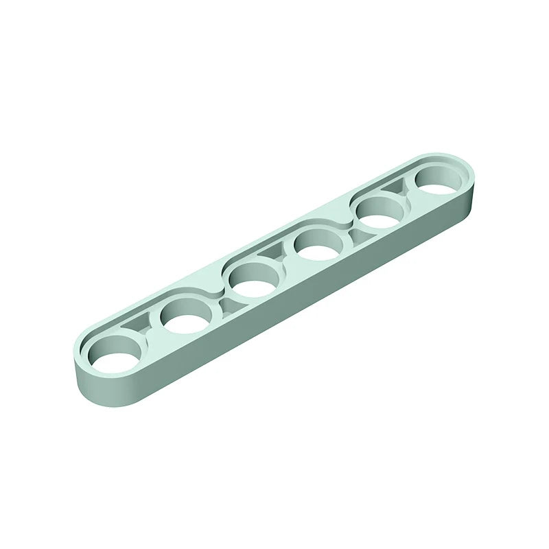Gobricks GDS-694 Technical Liftarm Thin 1 x 6 | Compatible Building Block Piece detail view