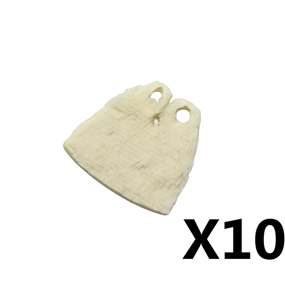 MOC Military Soldier Building Block Figure | Overcoat Officer with Shawl Capes and Bat close-up view