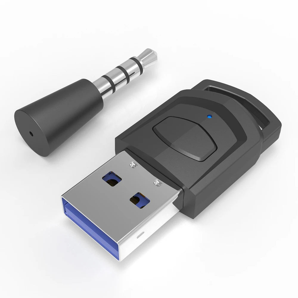 Wireless Bluetooth 5.0 Audio Adapter for PS5 PS4 PC | Low Latency Game Headset Transm alternate view