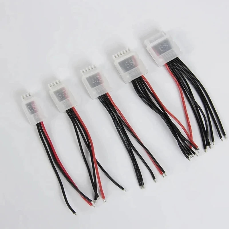 10/20pcs/lot 2S 3S 4S 5S 6S JST-XH Balanced Head Protection Balance Plug Savers AB additional angle