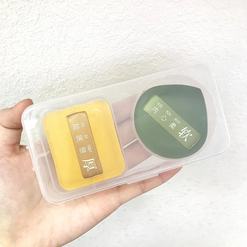 1/2Pcs Makeup Sponge Puff Set Cotton Candy Air Cushion Super Soft Cosmetic Puffs Po additional angle