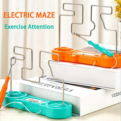 Kids Electric Shock Toy Education Electric Touch Maze Game Party Funny Game Science Experiment Toys