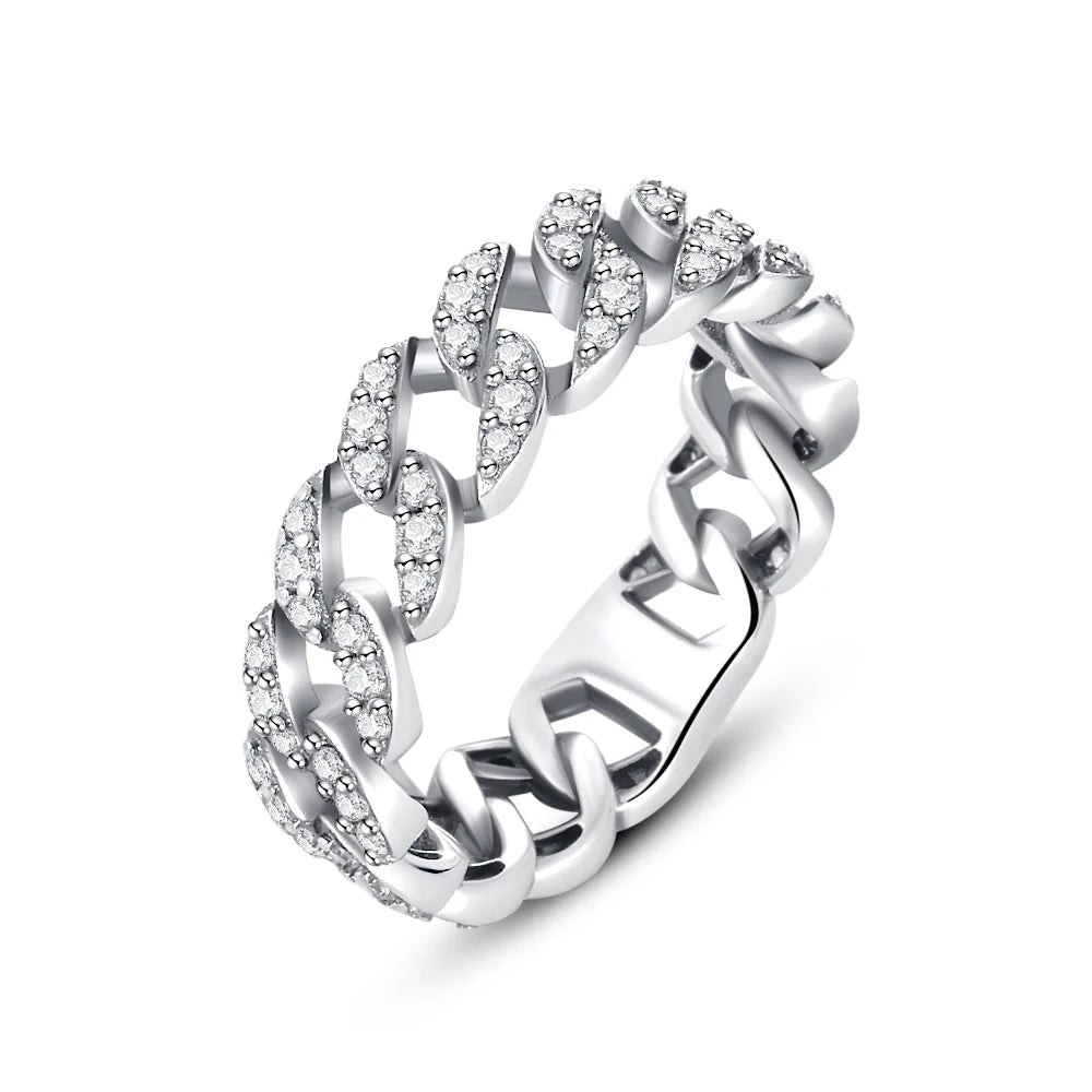 925 Sterling Silver Heart-Shaped Butterfly Flower Ring | Exquisite Charm Jewelry for alternate view