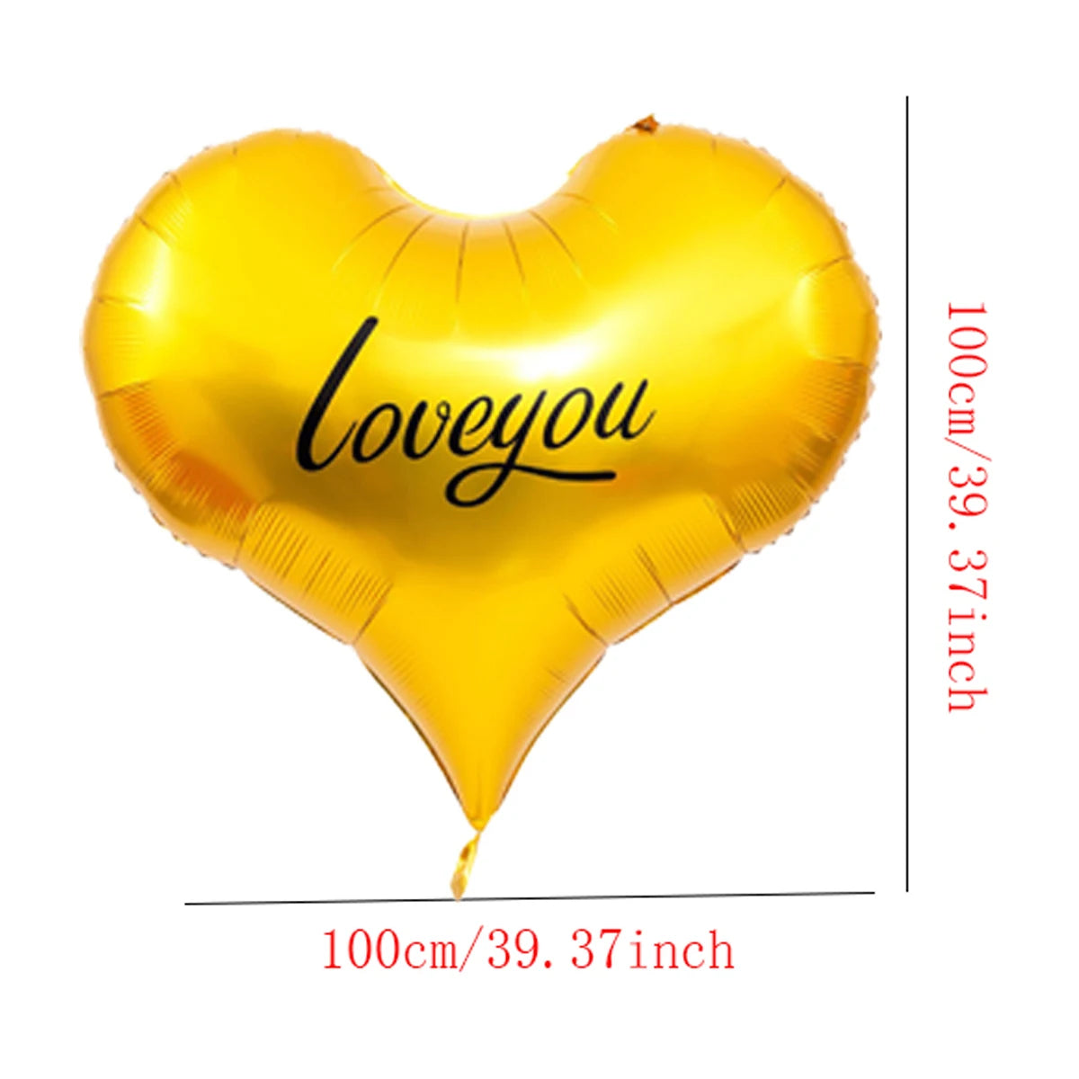 Heart to Heart Love Bear Balloon | Valentine's Day Decor with Stand lifestyle view