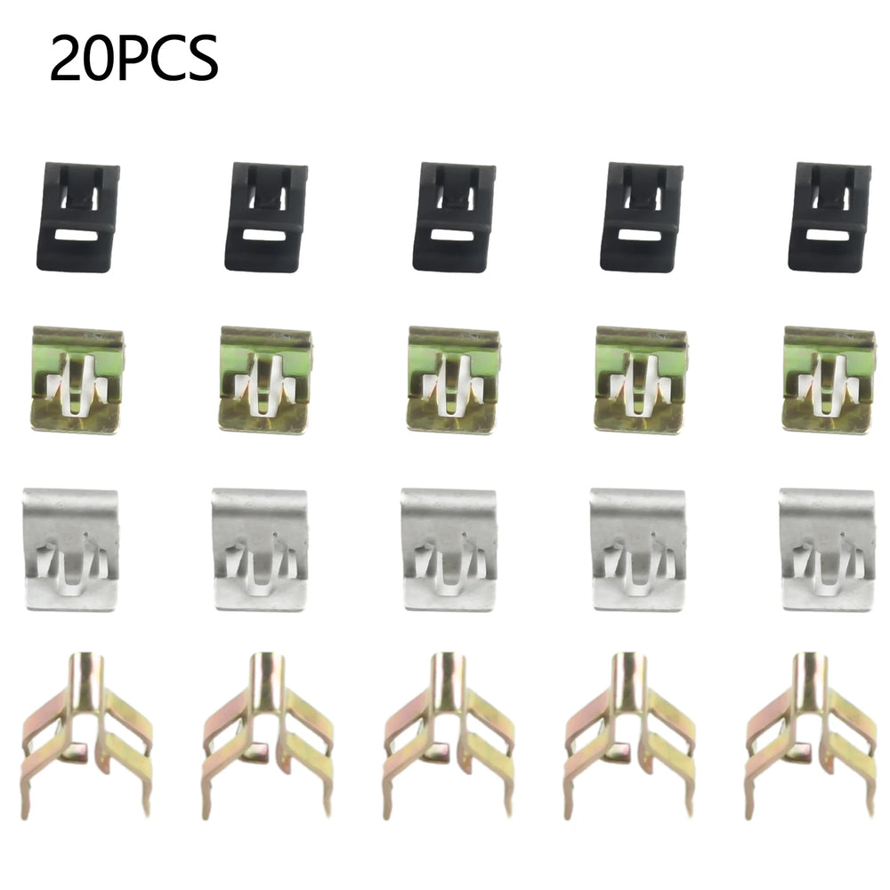 Metal Rivet Car Dashboard Trim Clip Fastener, 20 Pcs alternate view