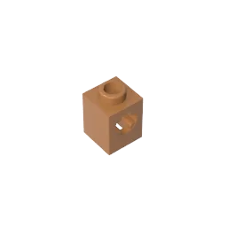 Gobricks GDS-2196 Technical Brick 1 x 1 with Axle Hole | Building Block for Lego lifestyle view