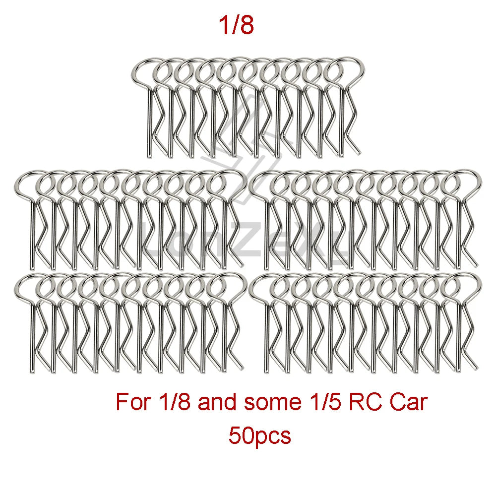 RC Car Body Shell Clip and Pin 304 Stainless Steel R Type alternate view
