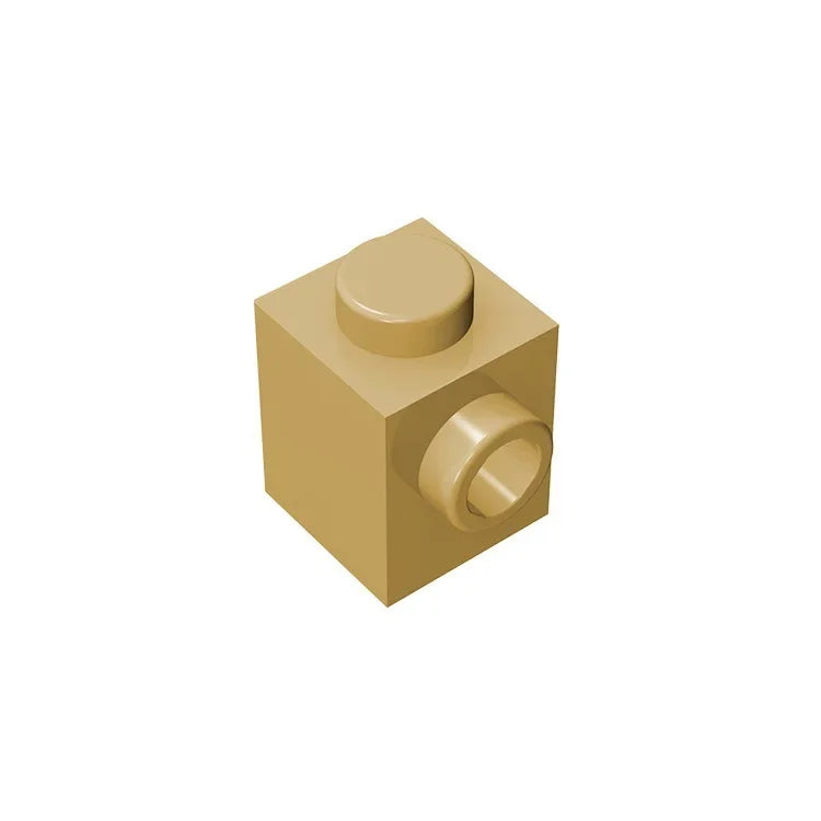 Gobricks GDS-635 ZIEGEL 1X1 M. 1 NOBBE | Baustein mit einseitiger Noppe kompatibel mit Lego 87087