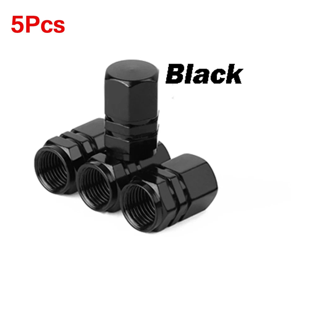 Aluminum Alloy Tire Valve Caps Schrader Valve