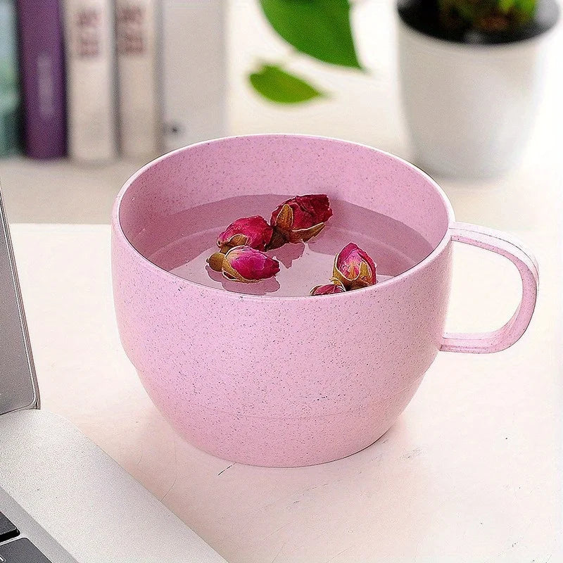 4pcs/set, Multi-functional Minimalist Coffee Drink Cup, Portable Colorful Cup, Simple lifestyle view