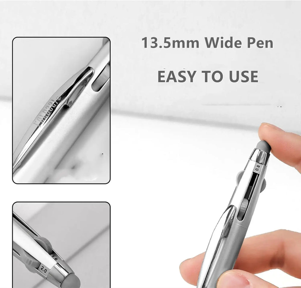 YIKOOLIN 5-in-1 Nail Dotting Pen Art Tools Ballpoint Pen Design Nail Art Tip Dot Pain lifestyle view