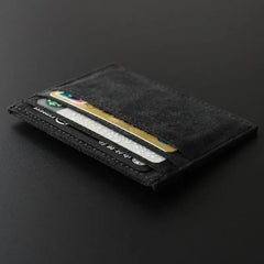 Slim Leather Card Holder | Multi Slot ID Wallet for Men detail view