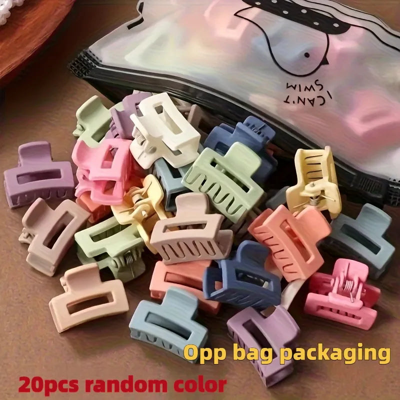5/10/20/30 Pieces of Colorful, Small-Sized Kid’s Clip-On Hair Accessories with a La additional angle