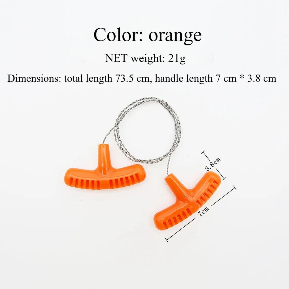 Mini Pocket Wire Saw | Outdoor Camping Survival Gear alternate view