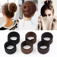 For Beam Twister Hairpin Bagel Sofia Twist Hair Donut Bun Accessory | Industrial Style close-up view