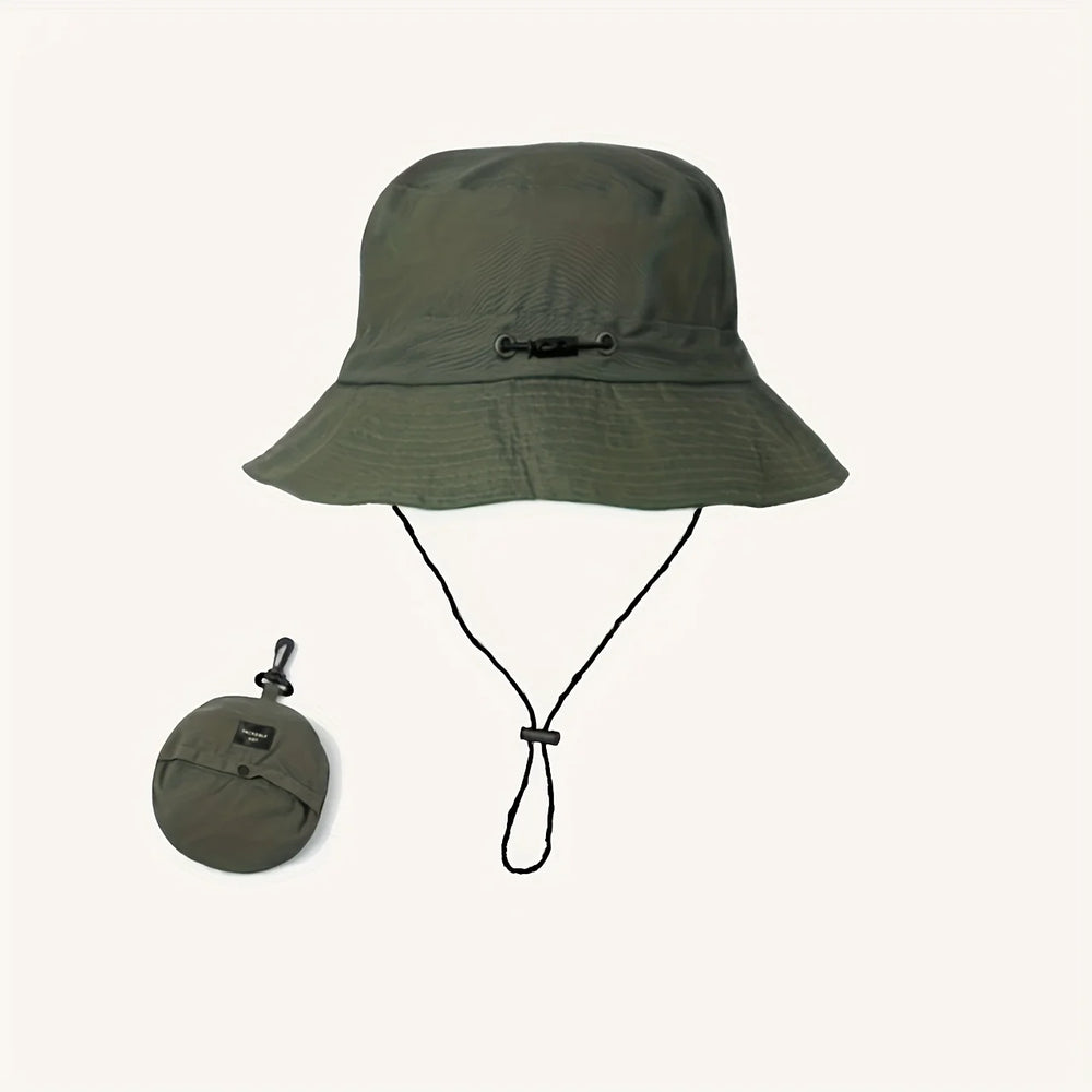 Portable Sun Protection Bucket Hat | UV-Resistant Quick-Dry Fishing Hat additional angle
