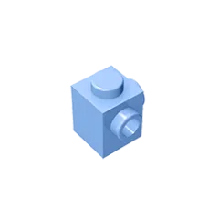 Gobricks GDS-1046 Modified Brick 1 x 1 with Studs on 2 Sides | Building Block for DIY lifestyle view