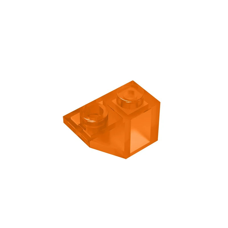Gobricks GDS-597 Slope, Inverted 45 2x1 | Compatible Building Block for DIY detail view