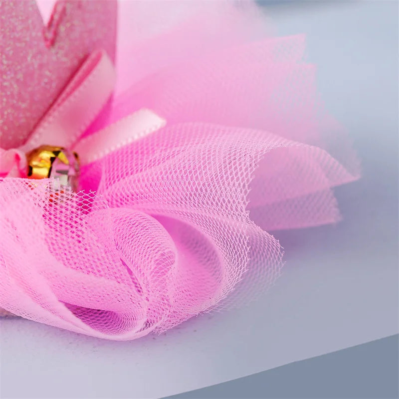 Funny Pet Party Hat | Dog Cat Birthday Cap for Small Pets additional angle