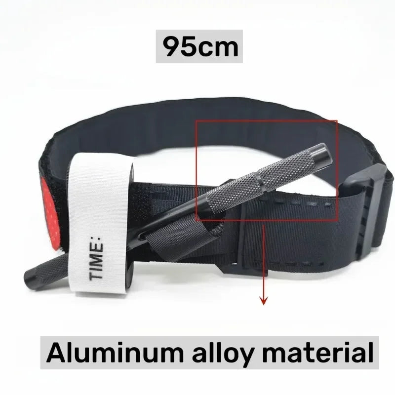 Tactical First Aid Rotary Pressure Tourniquet | Outdoor Survival Gear alternate view