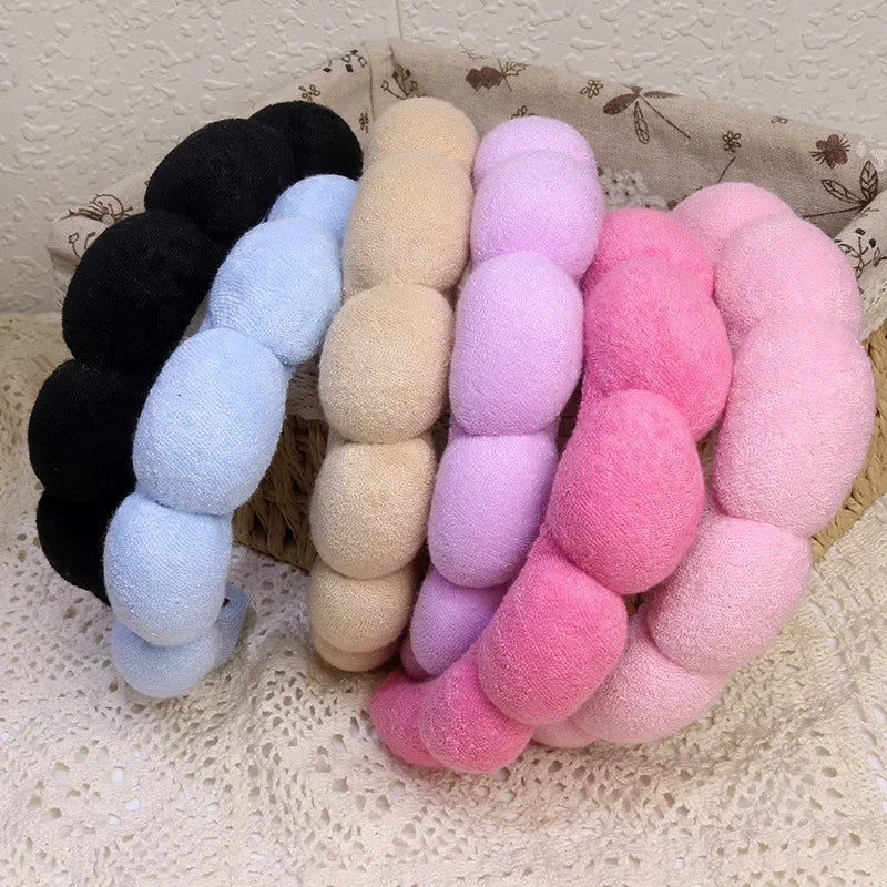 Fashion Sponge Headband For Women Hair Accessories Multifunction Head Band For Face W alternate view