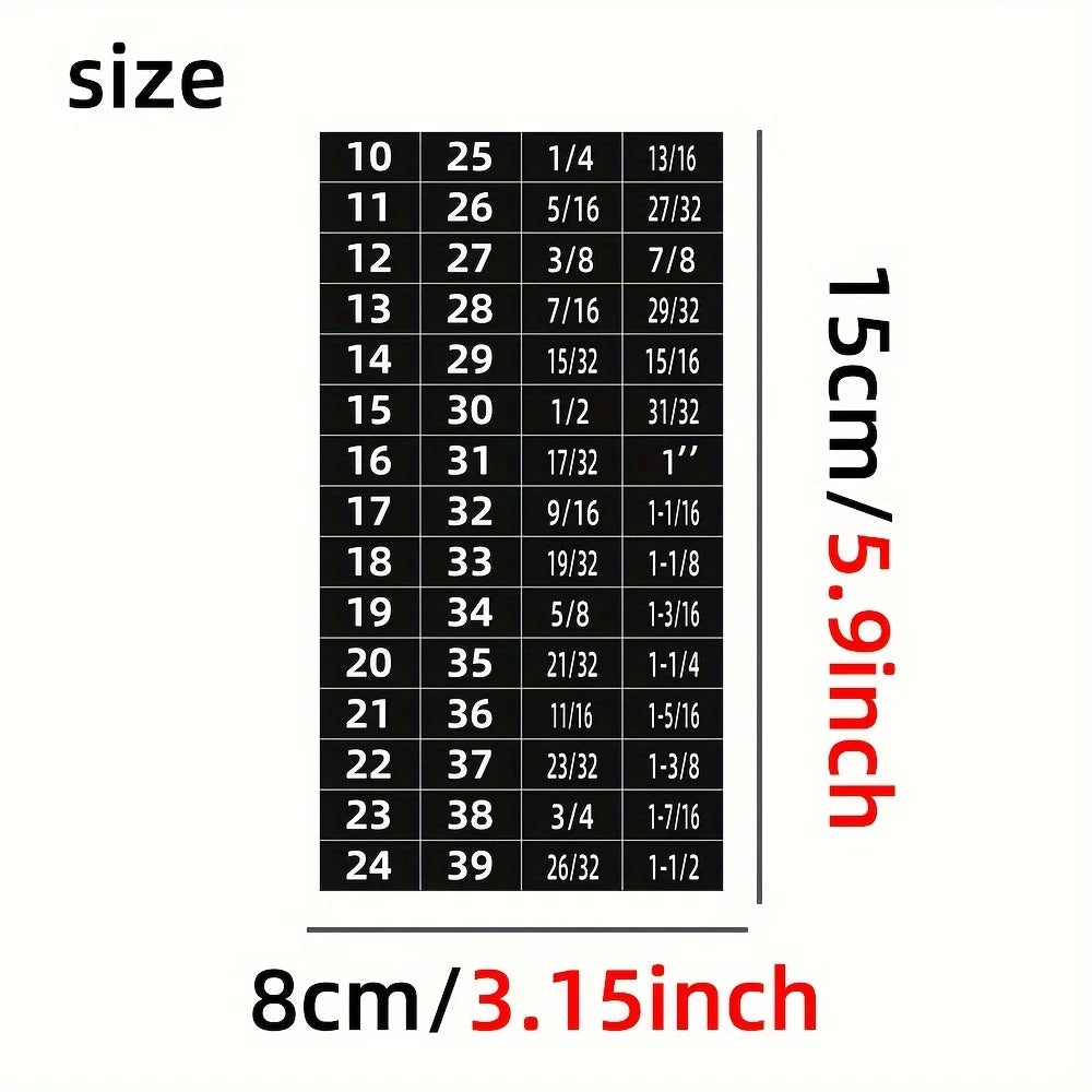 60pcs Mechanical Drive Socket Label Stickers | Quick and Easy Reminder Toolbox Decals lifestyle view
