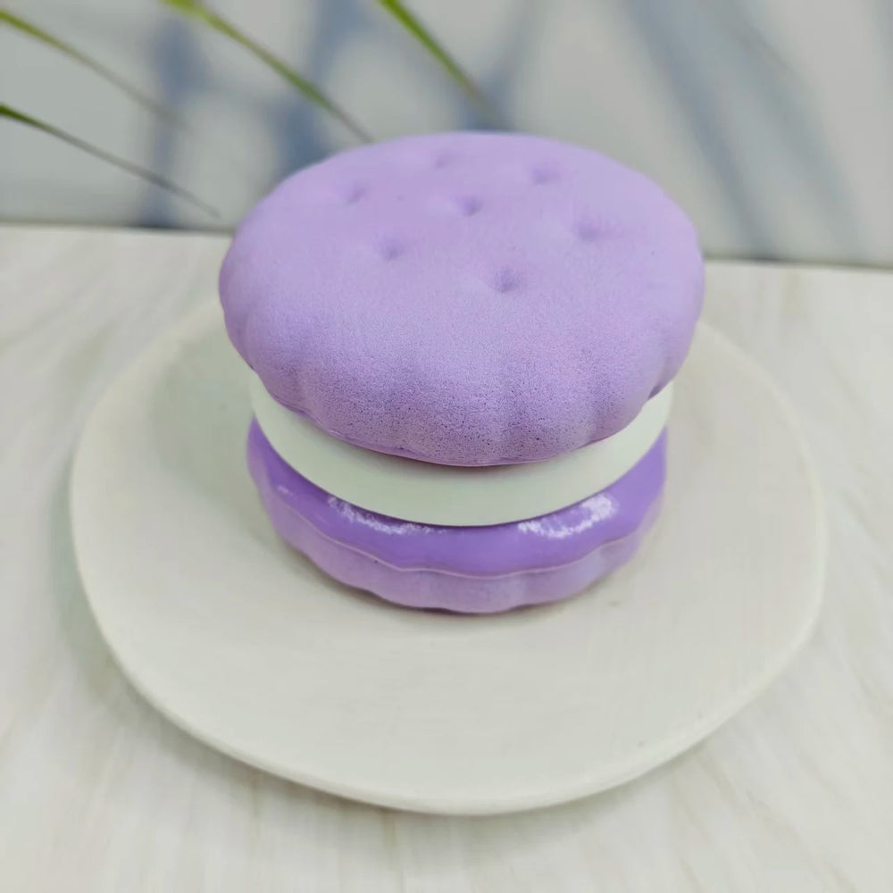 Squishy Simulated Cake Squeeze Toy | Soft Stress Relief Sensory Fidget for Anxiety alternate view