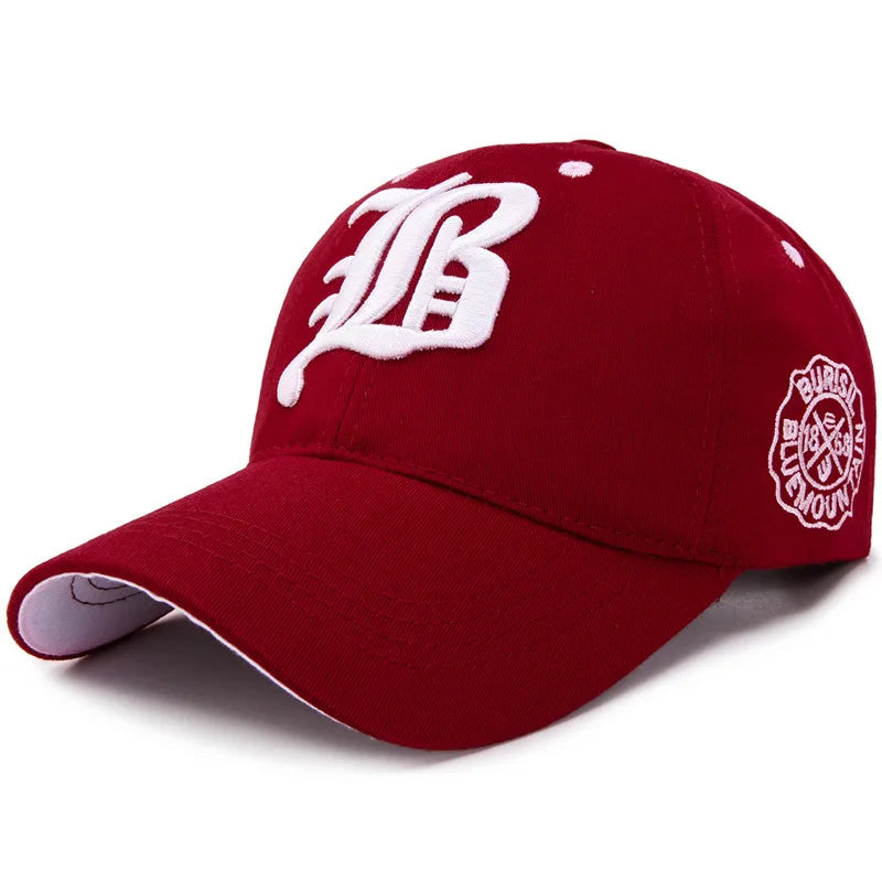 Unisex Cotton Baseball Cap | Lightweight Summer Snapback Hat detail view