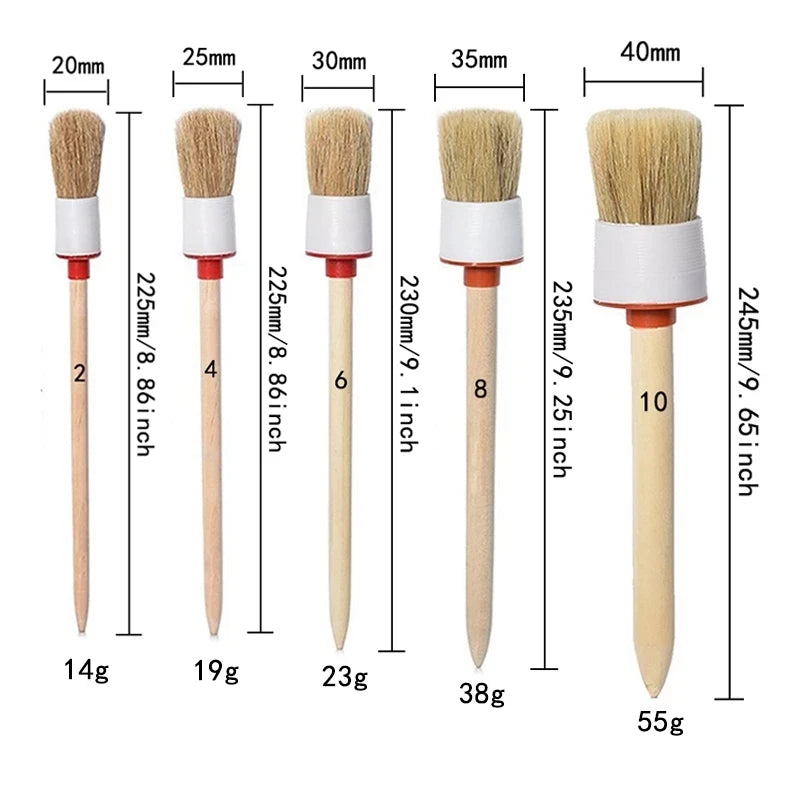 Detailing Brush Set Car Brushes Car Detailing Brush For Car Cleaning Detailing Brush Das detail view