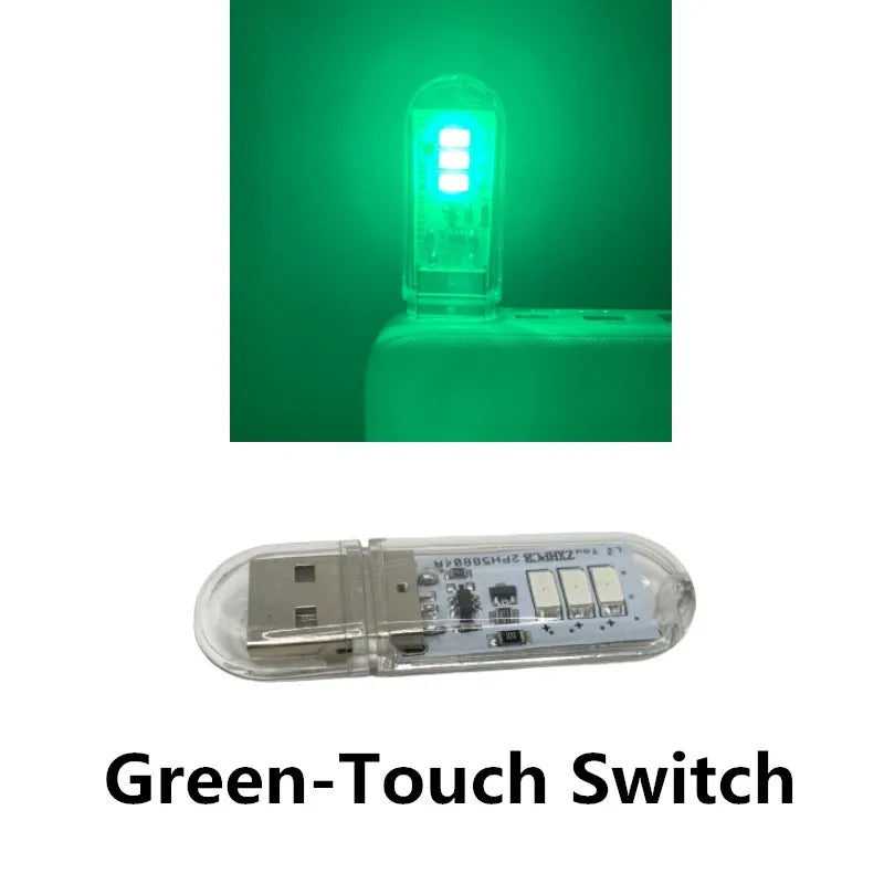 Portable USB LED Book Light | Touch Switch Reading Lamp lifestyle view