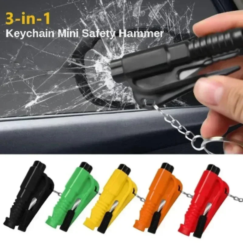 Car Safety Hammer Mini Car With A Multi-functional Escape Hammer To Break The Glass Rescue Hammer Ca