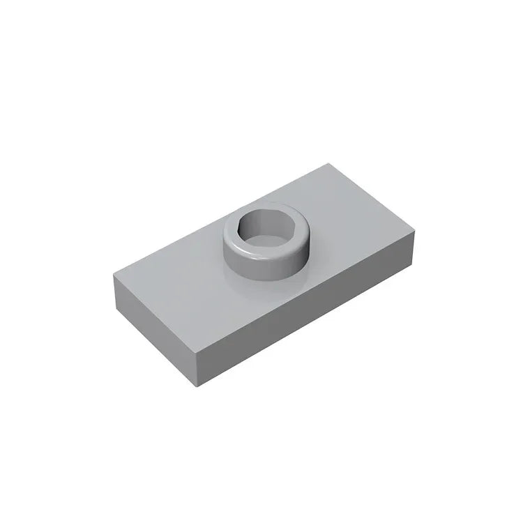 Gobricks PLATE 1X2 W. 1 KNOB | Modified Building Block Compatible with Lego 15573 additional angle