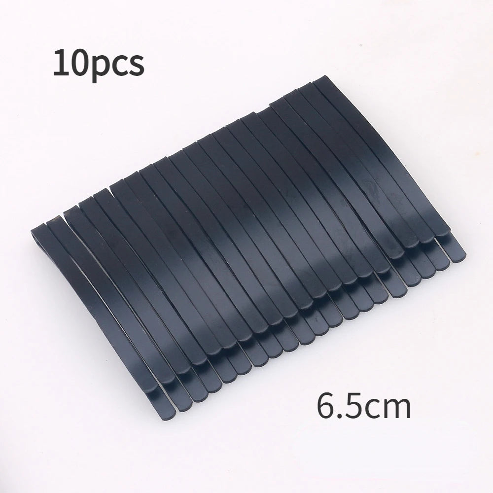 10Pcs/set Matte Black Bobby Pins Hairpins for Women Girls Straight Hairgrip Barrette Hai detail view