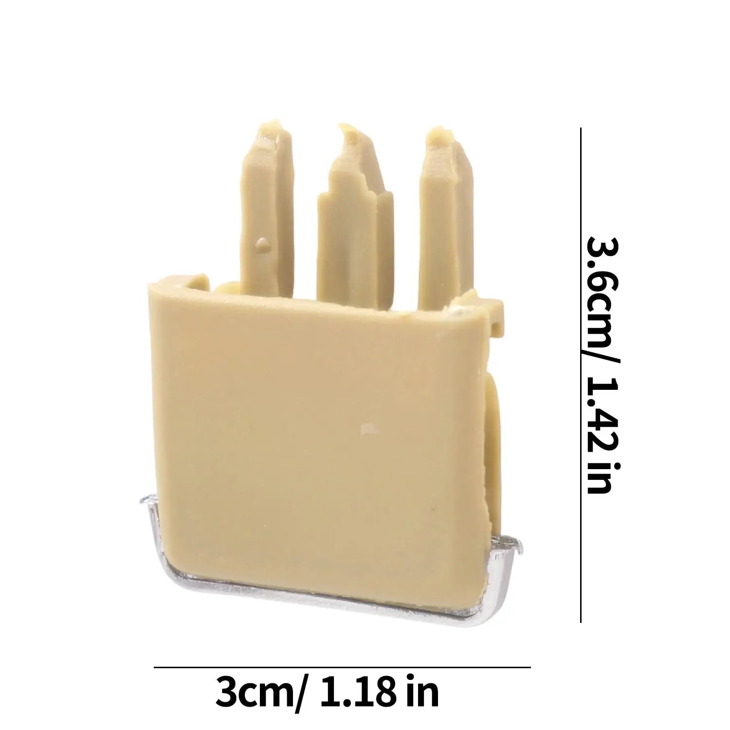 1/2pcs Car Air Vent Paddle Clip Dashboard Air Conditioner Outlet Adjustment Lever Auto I detail view